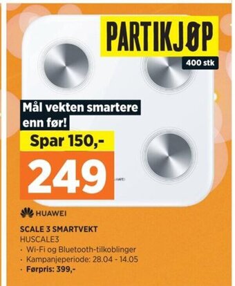 POWER HUAWEI SCALE 3 SMARTVEKT HUSCALE3 tilbud