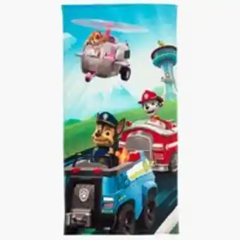 JYSK Badehu00e5ndkle paw patrol 70x140 tilbud