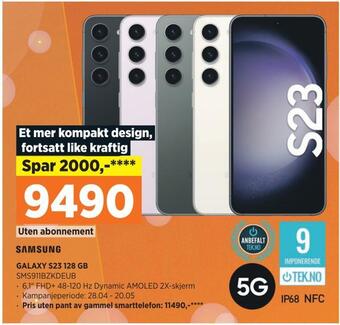 POWER Galaxy s23 128 gb tilbud
