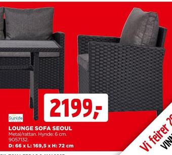 jem & fix Lounge sofa seoul tilbud