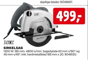 jem & fix Sirkelsag tilbud