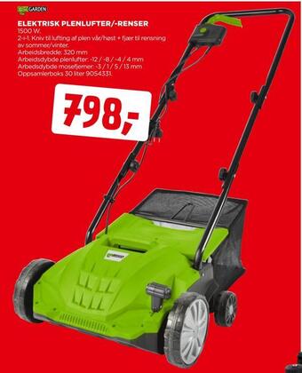 jem & fix Elektrisk plenlufter/-renser tilbud