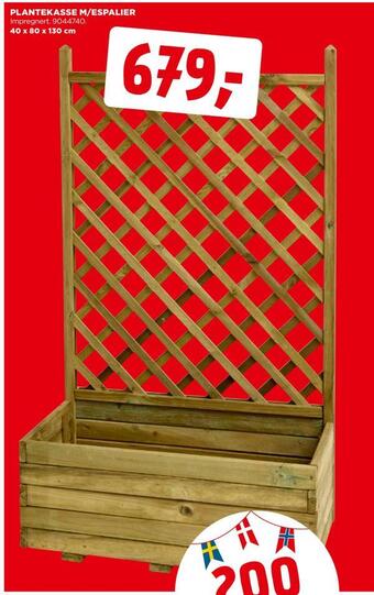 jem & fix Plantekasse m/espalier tilbud