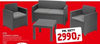 jem & fix Loungesett alabama tilbud