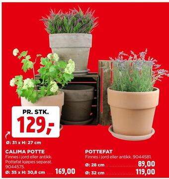 jem & fix Calima potte tilbud