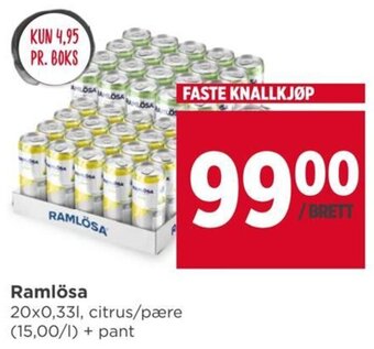 Meny RAMLÖSA tilbud