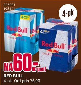 Europris Red bull tilbud