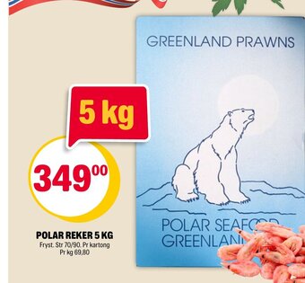 Coop Extra POLAR REKER 5 KG tilbud