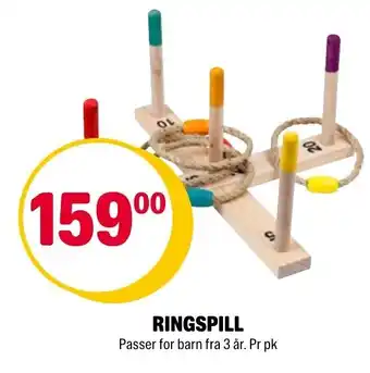 Coop Extra RINGSPILL Passer for barn fra 3 år. Pr pk tilbud