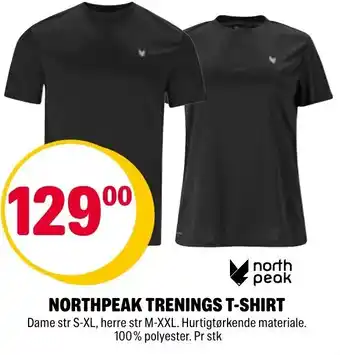 Coop Extra NORTHPEAK TRENINGS T-SHIRT tilbud