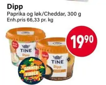 Nærbutikken TINE Dipp tilbud