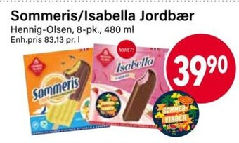 Sommeris/Isabella Jordbær