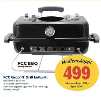 Coop Extra Fcc bbq kulegrill tilbud