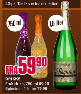 Europris Ukjent juice tilbud