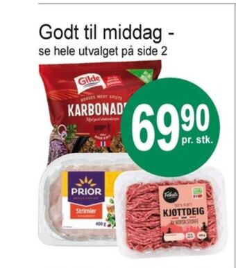 Joker Gilde karbonader tilbud