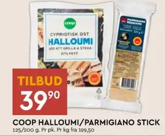 Coop Mega Coop parmigiano reggiano tilbud