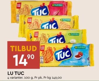 Coop Mega Lu tuc kjeks tilbud