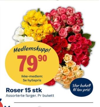 Coop Obs Ukjent bukett tilbud