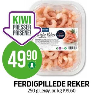 Kiwi Lerøy reker tilbud