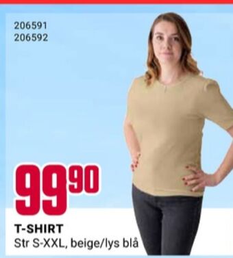 Europris Ukjent t-shirt tilbud