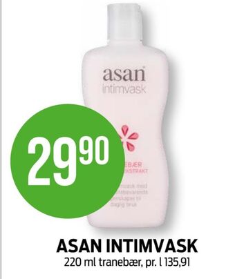 Kiwi Asan intimvask tilbud