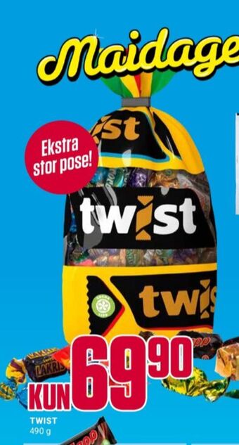 Europris Twist konfekt tilbud
