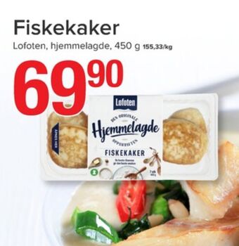 Eurospar Lofoten fiskekaker tilbud