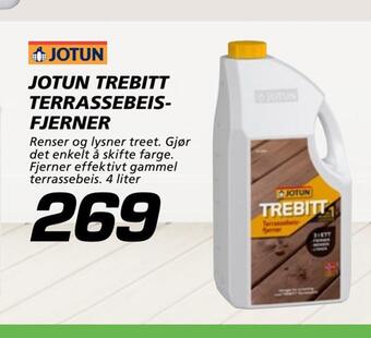 Coop Byggmix Jotun trebitt terrassebeisfjerner tilbud