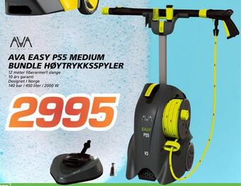 Coop Byggmix Ava easy p55 medium bundle høytrykksspyler tilbud