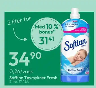 Gigaboks Softlan tøymykner fresh tilbud