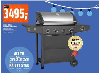 Coop Obs Nordic season florida 4+1 gassgrill tilbud