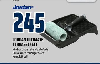 Obs Bygg Jordan ultimate terrassesett tilbud