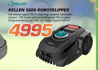 Coop Byggmix Kellen s600 robot klipper tilbud