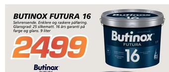 Coop Byggmix Butinox futura 16 tilbud
