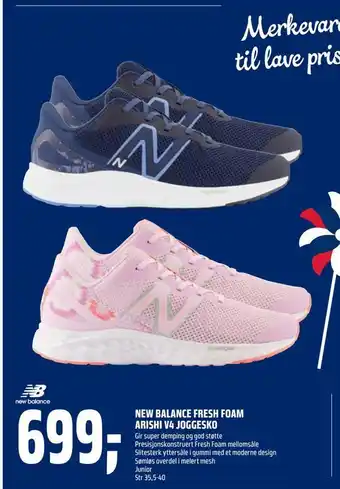Coop Obs New balance fresh foam arishi v4 joggesko tilbud