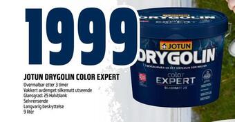 Obs Bygg Jotun drygolin color expert tilbud