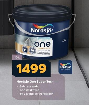 Megaflis Nordsjø one super tech tilbud