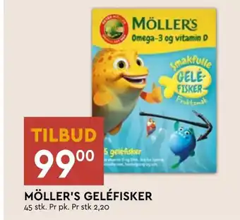 Coop Mega Möller's geléfisker tilbud