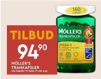 Coop Mega Möller's trankapsler tilbud