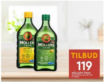 Coop Mega Möller's tran tilbud