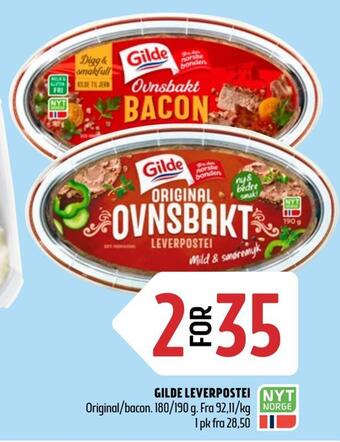 Coop Prix Gilde leverpostei tilbud