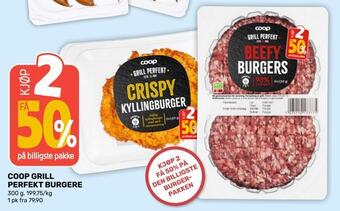 Matkroken Coop grill perfekt burgere tilbud
