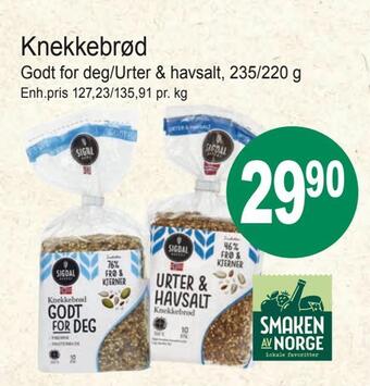 Joker Knekkebrød tilbud