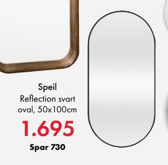 Fagmøbler Speil tilbud