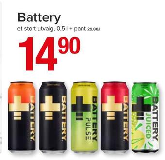 Spar Battery tilbud