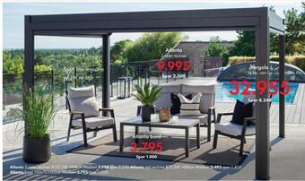 Fagmøbler Pergola tilbud