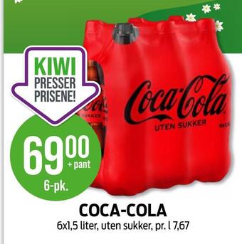 Kiwi Coca-cola tilbud