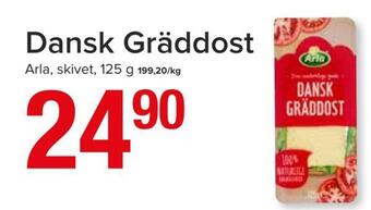 Spar Dansk gräddost tilbud