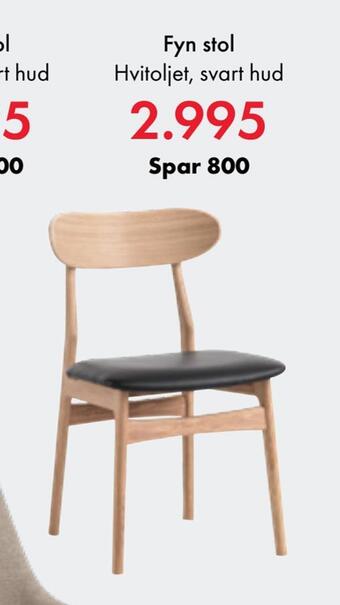 Fagmøbler Fyn stol tilbud