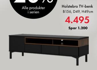 Fagmøbler Holstebro tv-benk tilbud